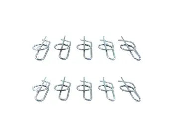 Replacement M154221 Spring Locking Cotter Pin Fits John Deere D100 G110 L100 LA100 X100 X350 Z665 M169408 M154221(10 Pack)