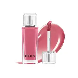 HERA SENSUAL SHINE TINT 5g #162 Seoul Rose, Glossy Korean Lip Tint & Lip Stain, Glass-Like Shine, Long-Lasting Transfer-Resistant Color, High Pigment Buildable Lip Color, 0.17 oz