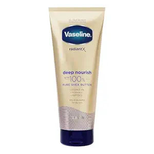 Vaseline Radiant X Deep Nourish with 100% Pure Shea Butter Body Butter 7 OZ