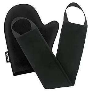 b.tan Back & Body Self Tanning Mitt Kit - Double Sided Fake Tan Applicators