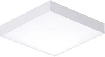 Maxim Lighting Trim 4.5" 1-Light Flush Mount | White Finish | White Polycarbonate Shade | Transitional Flush Mount | Ideal for Bedrooms, Hallways & Entryways | Dimmable | 57665WTWT