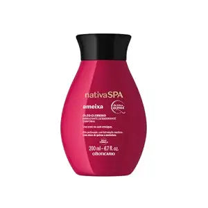 Nativa SPA Brazilian Body Oil - 6.7 oz, Moisturizing & Firming Plum