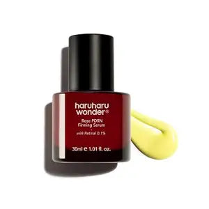 haruharu wonder Rose PDRN Firming Serum with Retinal 0.1%, 1.01 fl. oz