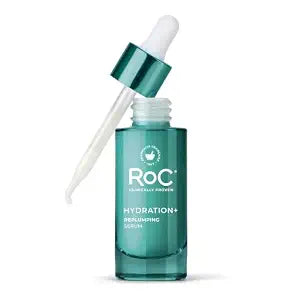 RoC Hydration+ Hyaluronic Acid Serum For Face, Hydrating and Plumping, 1oz