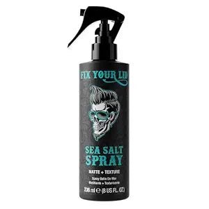 Fix Your Lid Sea Salt Spray for Men, Texturizing Matte Finish, 8 fl oz
