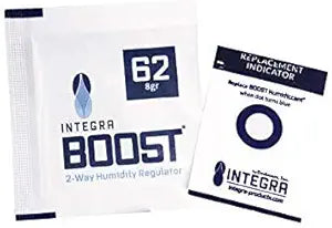 Integra Boost 8g Humidiccant Bulk 62% (50/Pack) Γ 2-Way Humidity Control Packs Γ Includes 50 Replace