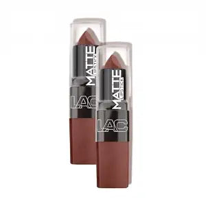 L.A. COLORS Matte Lipstick, In Love, 1 Ounce (Pack of 2)