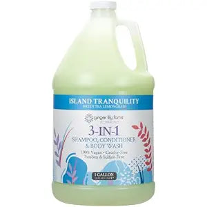 Ginger Lily Farms Botanicals 3-In-1 Formula, 128oz, Island Tranquility