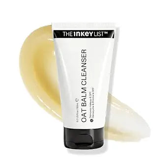 The INKEY List Oat Cleansing Balm - Makeup & SPF Remover, 5% Oat Kernel Oil for Hydration & Skin Barrier Support, Gentle Cleanser for Sensitive Skin