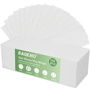 150 Non Woven Wax Strips - Large Wax Paper Sheet for Hair Removal