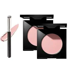 Luminance Under Eye Brightener, Under Eye Brightener, Dark Circle Concealer, Moisturizing Waterproof Foundation (PINK-2PCS)