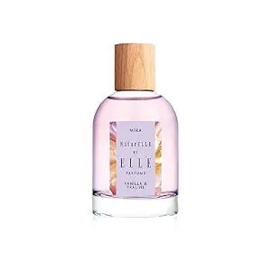 ELLE NaturELLE Azra Eau De Parfum for Women - Sweet Floral Gourmand Perfume for Women - Praline, Jasmine, Vetiver Notes - Long Lasting - 3.4 oz