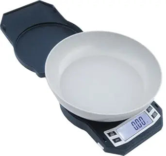 American Weigh Scales Precision Digital Kitchen Weight Scale, Food Measuring Scale, Backlit LCD Screen 500g x 0.01g (Black), LB-501