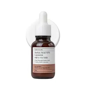 NANO RECIPE Azelaic Acid 15% Concentrate | Clarifying & Balancing Facial Serum Booster | Mix 1-2 Drops for Smooth, Even-Looking Skin Tone | Korean Skincare, 30ml