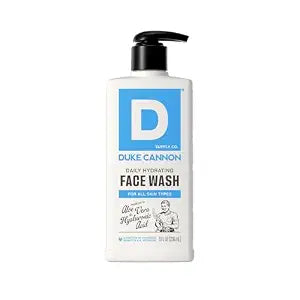Duke Cannon Daily Hydrating Face Wash for Men - 8 fl oz