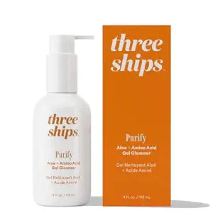 Three Ships - Purify Aloe + Amino Acid Gel Cleanser (4 fl oz | 118 mL)