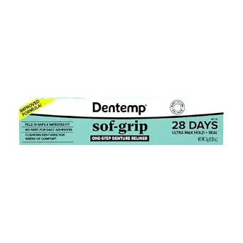 Dentemp Sof-Grip 1-Step Denture Care - 5g (1 Pack)