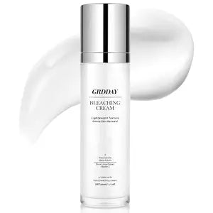 Skin Bleaching Cream, Skin Lightening for Body, Underarm, Inner Thigh, Knees, Bikini Area, Private Parts, Whitening Cream Dark Spot Remover for Intimate Areas, Niacinamide & Vitamin C, 1.7 FL OZ