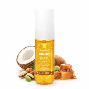 NatureWell Cheeky Firming & Moisturizing Scented Body Oil, 3.4 Fl Oz