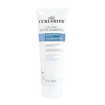 CURLSMITH Detox Shampoo - Clarifying Shampoo for All Hair Types - Removes Build-Up to Refresh & Revive Curls (8 oz)