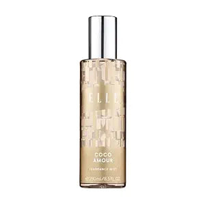 Elle Coco Amour Body Mist, Gold, 250 ml (Pack of 1)