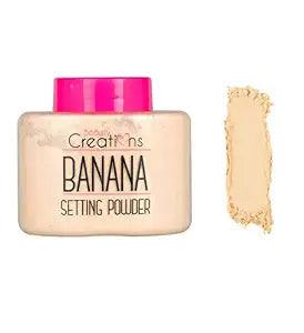 Beauty Creations Banana Setting Loose Powder Minimizes Pores and Fine Lines Matte Finish Long Lasting Natural Face Makeup