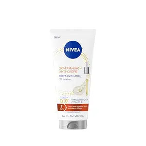 NIVEA Skin Firming & Anti Crepe Body Serum-Lotion with Q10, 6.7 Fl Oz