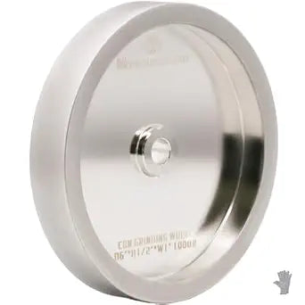 CBN Grinding Wheel 6 Inch 1000 Grit, 1" Wide, 1/2" Arbor, for HSS Tools, Lathe Chisels & Woodturning Tools, Fits 6-Inch Bench Grinders(1000 Grit)