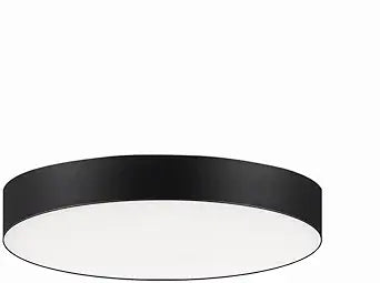 Maxim Lighting Trim 5" 1-Light Light Fixture | Black Finish | White Glass Shade | Transitional Light Fixture | Ideal for Residential Interiors | Dimmable ADA Compliant Wet Rated | 57880WTBK