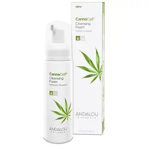 Andalou Naturals CannaCell Cleansing Foam, botanical, 5.5 Fl Oz