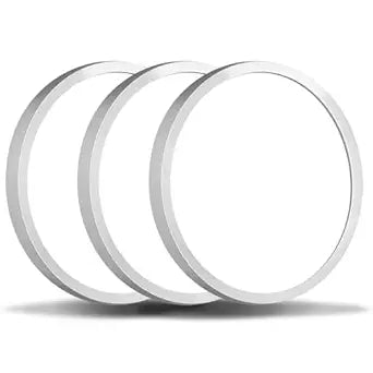 Energetic 5CCT Flush Mount Close to Ceiling Light Fixtures, 11 Inch for Bedroom Kitchen Bathroom Hallway, Slim, 3 Pack