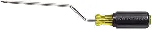 Klein Tools 670-6 Screwdriver, Made in USA, 3/16-Inch Cabinet Tip, Rapi-Driv, 6-Inch Shank