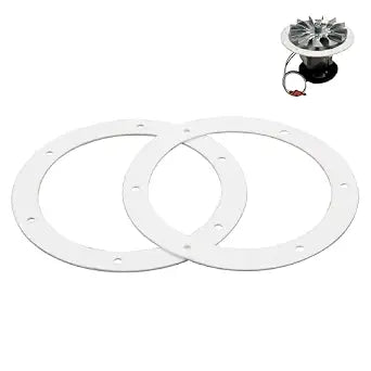 6 inch Pellet Stove Gasket Combustion Exhaust Motor Blower Housing Seal Fit for Most Pellet Stoves 2100J (2/Pack)