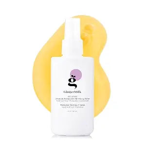 Ginger Milk Heat Protectant Spray for All Hair Types, 6 fl oz