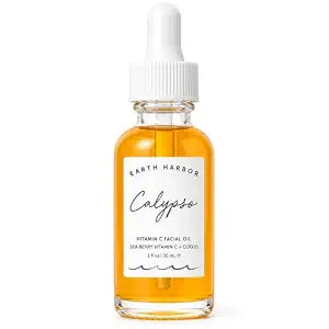 Earth Harbor Calypso Antioxidant Glow Facial Oil, CoQ10, Vegan, 1oz