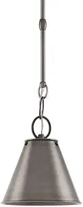 Hudson Valley Lighting 5508-HN Altamont - One Light Pendant, Historic Nickel, 8"