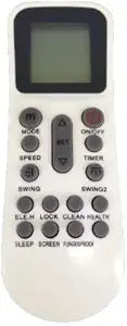 Remotes Remade Master Universal Air Conditioner Remote for LG/TCL/Haier/Samsung