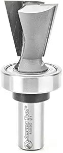 Amana Tool - 45890 Carbide Tipped Keller Dovetail 14 Deg x 1" Dia x 1" 2 Shank
