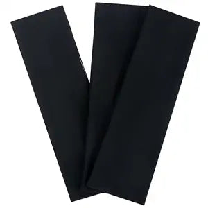 3Pcs Black Headbands for Women Non Slip, head bands for women's hair. Soft Cotton Cloth Stretchy Thick Headbands for Running and Exercise