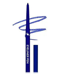 Blue Glitter Eyeliner Pencil, Metallic Sparkle Gel Eyeliner Long-Lasting