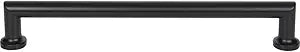 Top Knobs Morris Appliance Pull 12 Inch (c-c) Flat Black
