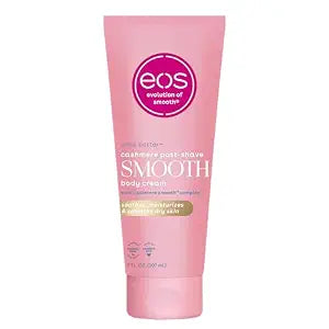 eos Cashmere Skin Collection Post-Shave Smooth Body Cream- Vanilla, 7 fl oz
