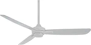 MINKA-AIRE F727-WHF Rudolph 52" 3-Blade Ceiling Fan in Flat White Finish with Flat White Blades