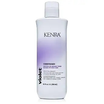 Kenra Violet Conditioner | Eliminates Brassy Tones | Purple Pigment + Deposit | Neutralizes Yellow | Moisturizes Processed Hair | Enhances Vibrancy of Blonde or Gray Hair | Color Safe
