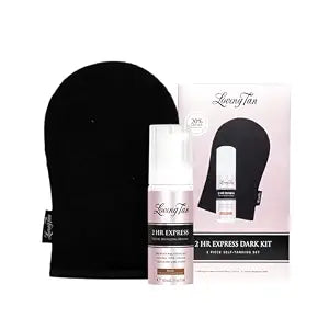 Loving Tan 2 HR Express Self Tanner Mousse Mini Kit (Dark) ��� Travel Size