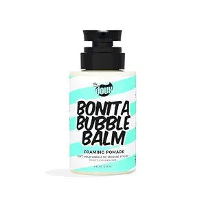 The Doux BONITA BUBBLE BALM Foaming Pomade, Cream-to-Foam Styler, 8 oz