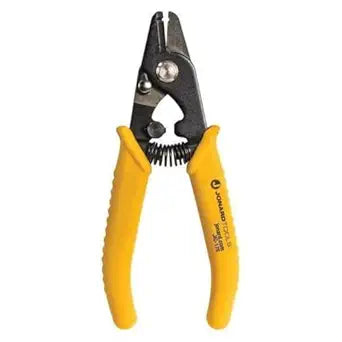 Jonard JIC-175 Ergonomic Fiber Optic Stripper with TPR Handle, 6" Length