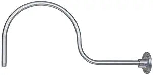 Millennium RGN30-GA Traditional Goose Neck from R Series Collection in Pwt, Nckl, B/S, Slvr. Finish
