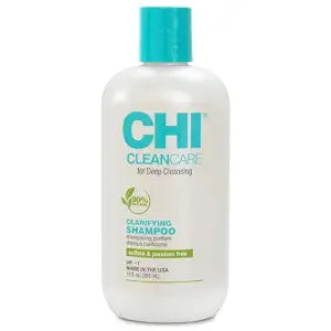 CHI CleanCare Clarifying Shampoo, Deeply Cleanses Hair & Scalp, 12 Oz