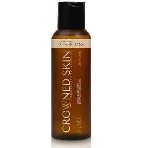 Crowned Skin Body Oil Cologne for Men, King, Warm and Alluring, 4 oz